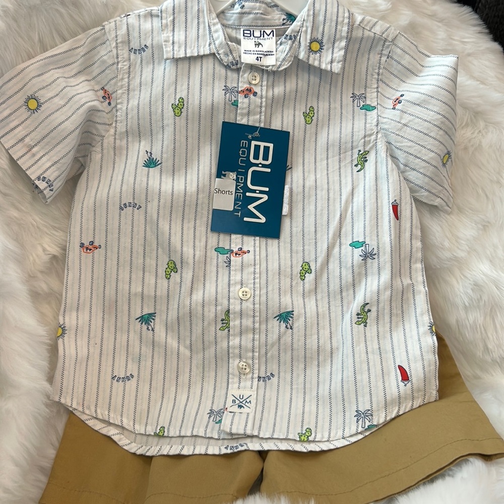 Bum Summer Top/Short Set